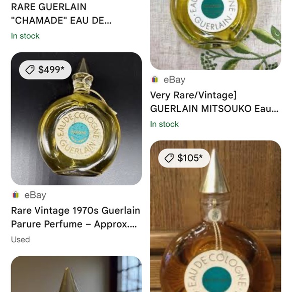 Guerlain Chamade Eau de Cologne - Gold and Clear - Picture 4 of 4